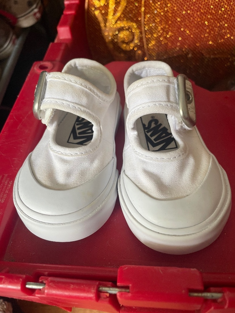 White Mary J vans